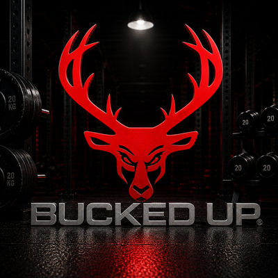 Bucked Up logo – high-performance pre-workout and energy supplements brand UK