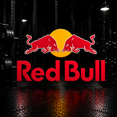 Red Bull logo – global energy drink brand for performance and focus UK