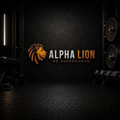 Alpha Lion logo – premium sports supplements and performance nutrition brand UK