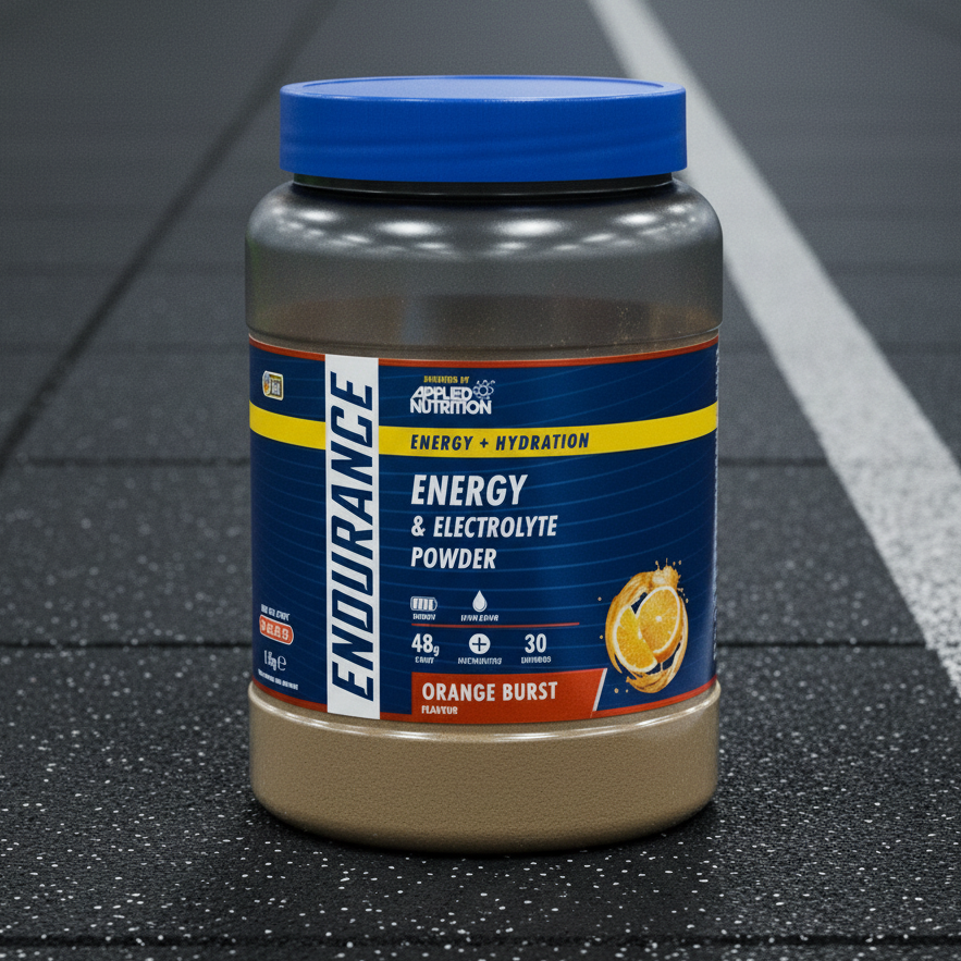 Applied Nutrition Endurance & Carb Electrolyte Energy – 1.5kg Tub - Orange Burst