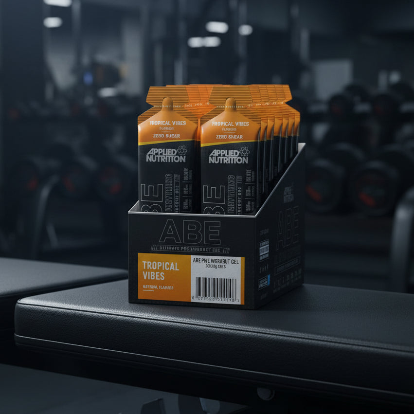 Applied Nutrition ABE Pre-Workout Gel – 20-Sachet Case (60g) - Tropical