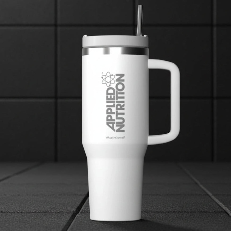 Applied Nutrition Cooler Cup – 1200ml Bottle - White