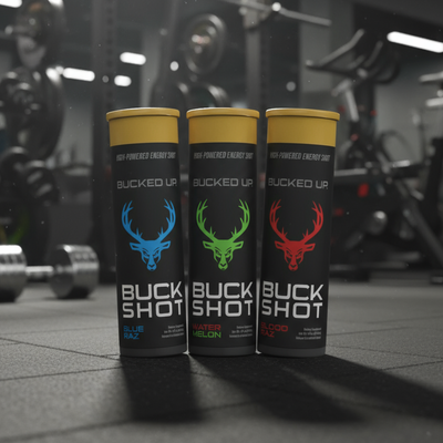 Bucked Up Buck Shot β 12-Bottle Case (59ml)