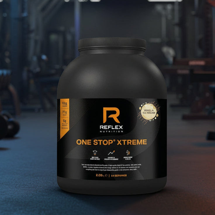 Reflex Nutrition One Stop Xtreme – 2.03kg Tub - Vanilla Ice Cream