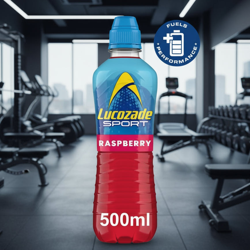 Lucozade Sport – 12-Bottle Case (750ml) - Raspberry