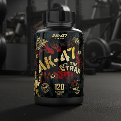 AK-47 Labs Get The Strap Capsules – 120-Cap Bottle