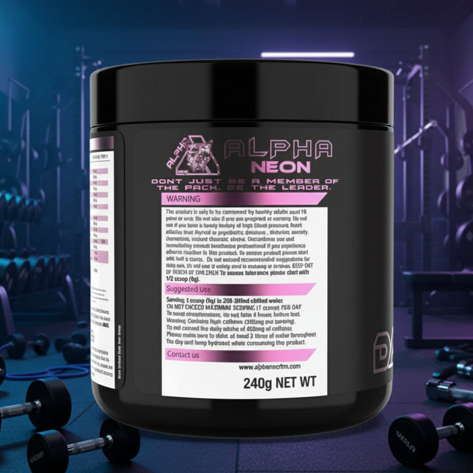 Alpha Neon Darkshred – 240g Tub