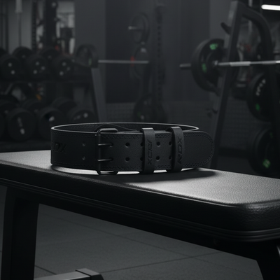 RDX Leather Weightlifting Belt – 6’’