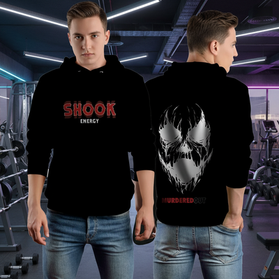 Murdered Out Shook Hoodie - Black