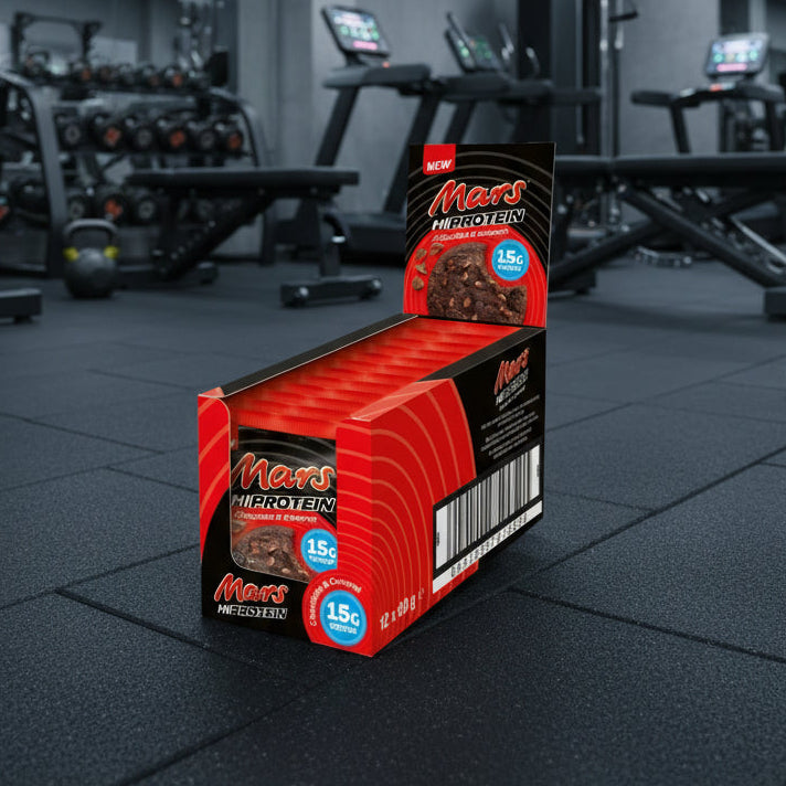 Mars Protein Cookies – 12-Cookie Case (60g) - Chocolate & Caramel