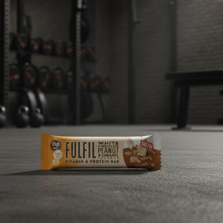 Fulfil Vitamin & Protein Bars – 15-Bar Case (55g) - Chocolate White Peanut Caramel