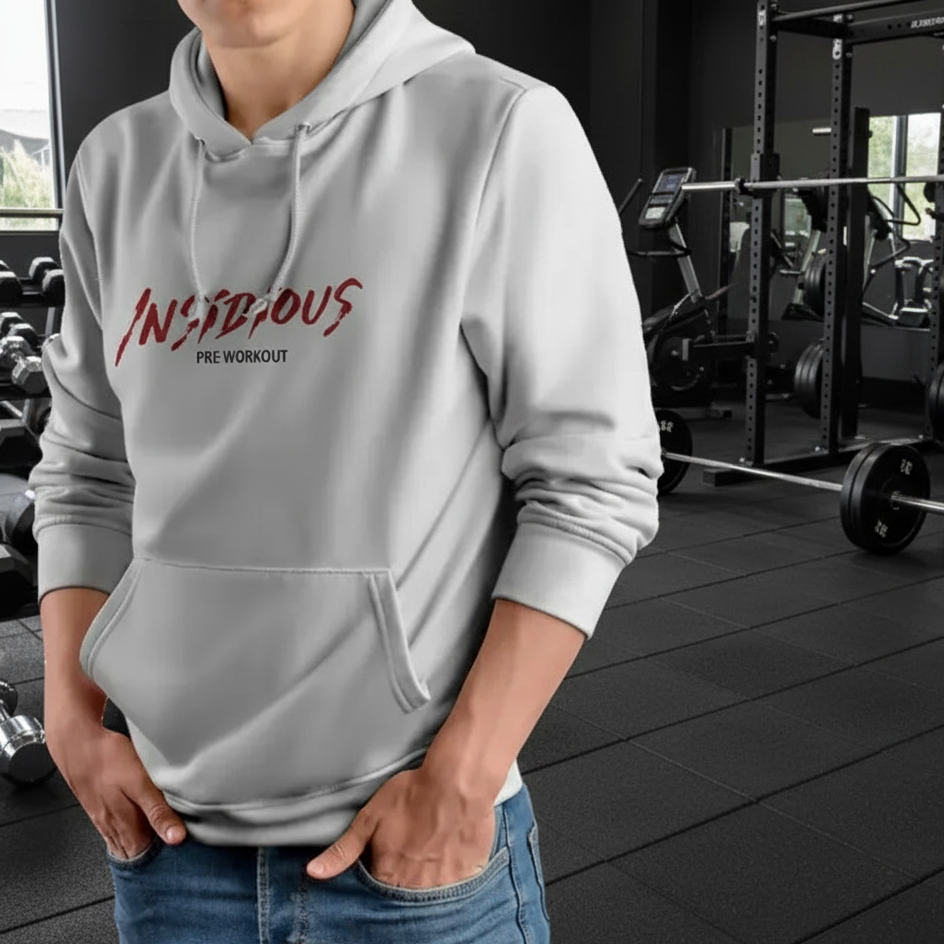 Murdered Out Insidious Hoodie - White
