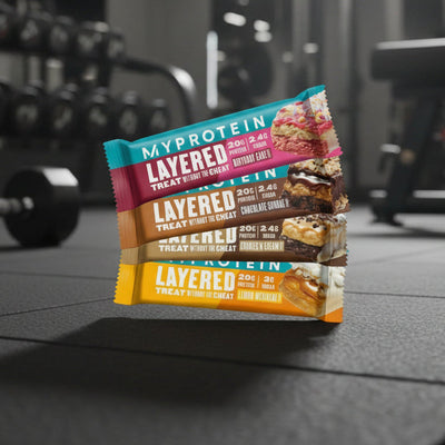 Myprotein Layered Protein Bars β 12-Bar Case (60g)