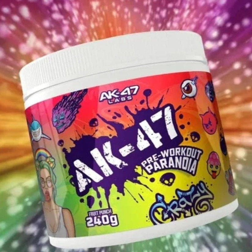 AK-47 Labs Paranoia Pre-Workout – 240g Tub