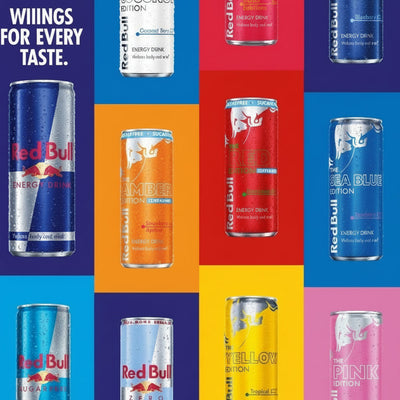 RedBull Energy Drink - 24/12 Packs
