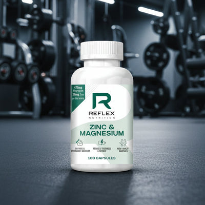 Reflex Nutrition Zinc & Magnesium Capsules – 100-Cap Bottle