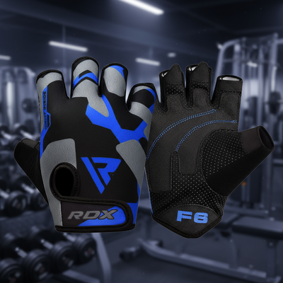 RDX Gym Gloves Sublimation F6 – Blue