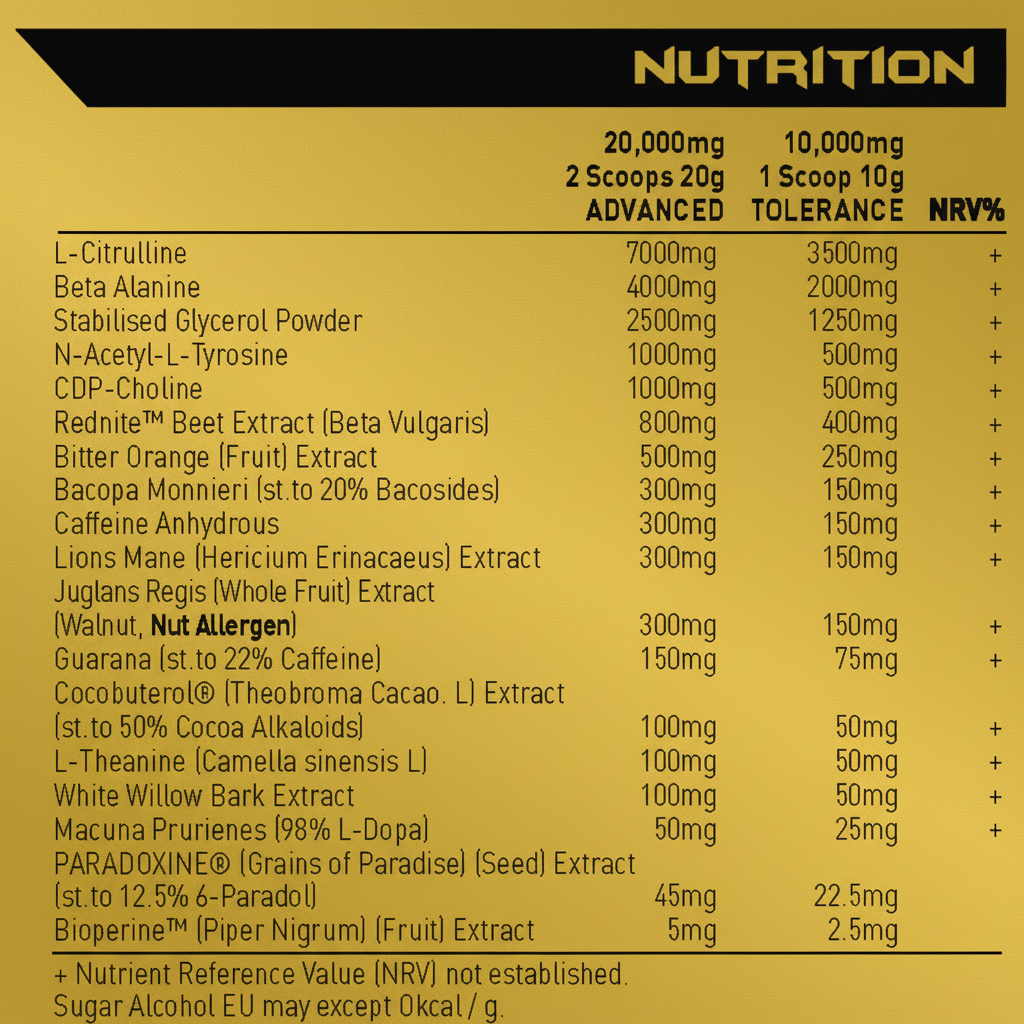 Alpha Neon Darkside Onslaught Ultima – 600g Tub