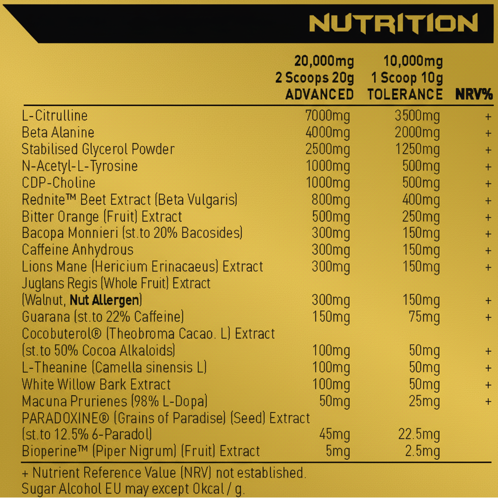 Alpha Neon Darkside Onslaught Ultima – 600g Tub