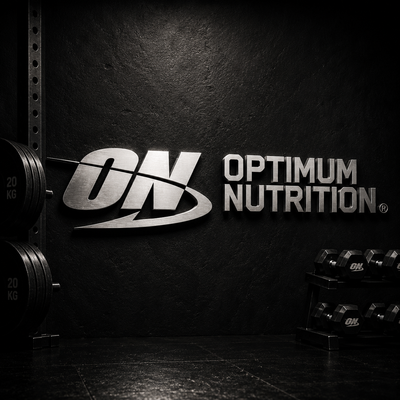 Optimum Nutrition logo – premium sports nutrition and whey protein brand UK