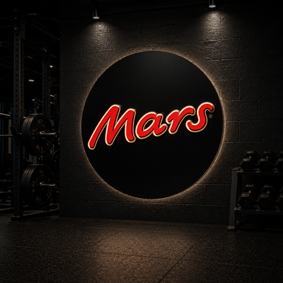 Mars logo – global food and confectionery company behind leading snack brands UK