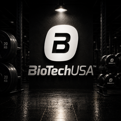 BioTechUSA logo – global sports nutrition and performance supplements brand UK