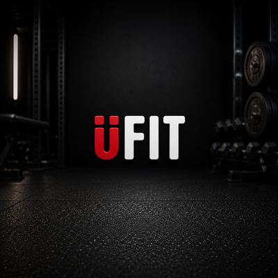 UFIT logo – ready-to-drink protein shakes and nutrition brand UK