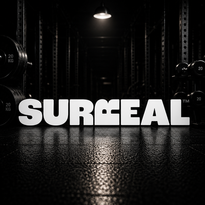 Surreal logo – high-protein low-sugar cereal and functional nutrition brand UK