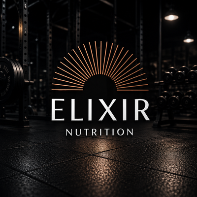 Elixr logo – premium health supplements and functional nutrition brand UK