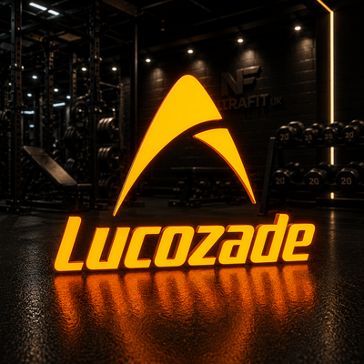 Lucozade logo – energy and sports drink brand for performance and hydration UK