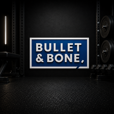 Bullet & Bone logo – high-protein meat snacks and functional nutrition brand UK