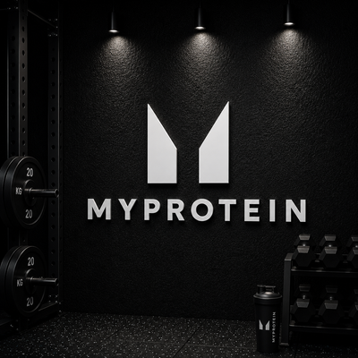 Myprotein logo – leading sports nutrition and supplements brand UK