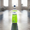 Bottle of Applied Nutrition BodyFuel Electrolyte and Vitamin Water on a gym background