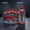 EHP Labs Hydreau RTD raspberry flavour on a gym floor