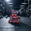 Creme Egg Grenade Protein Bar pack in a gym setting