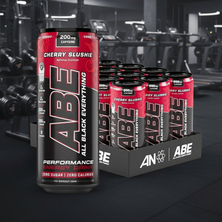 Applied Nutrition ABE Pre-Workout Energy Cans – 12-Can Case - Cherry Slushie / 12 Pack
