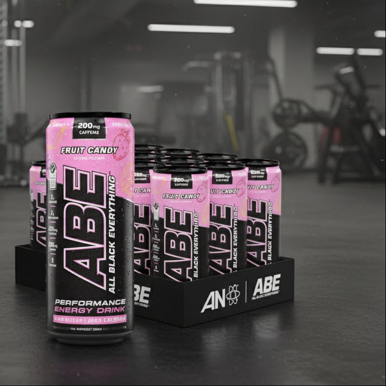 Applied Nutrition ABE Pre-Workout Energy Cans – 12-Can Case - Fruit Candy / 12 Pack
