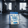 Bag of Applied Nutrition Cream of Rice on a gym background