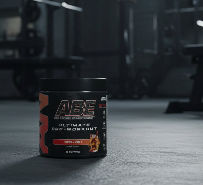 ABE Extremely Potent Pre-Workout Powder – 375g Tub - Cherry Cola