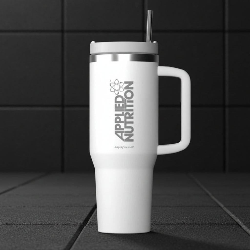 Applied Nutrition Cooler Cup – 1200ml Bottle - White