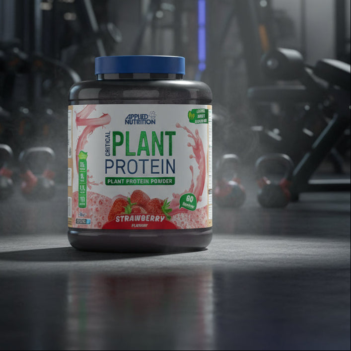 Applied Nutrition Plant Protein Powder – 1.8kg Tub (60 Servings) - Strawberry