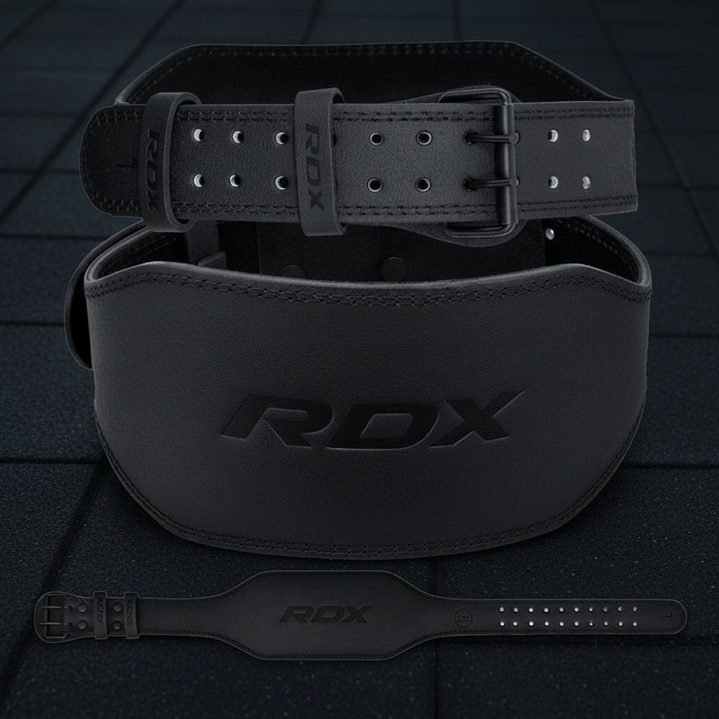 RDX Leather Weightlifting Belt – 6’’