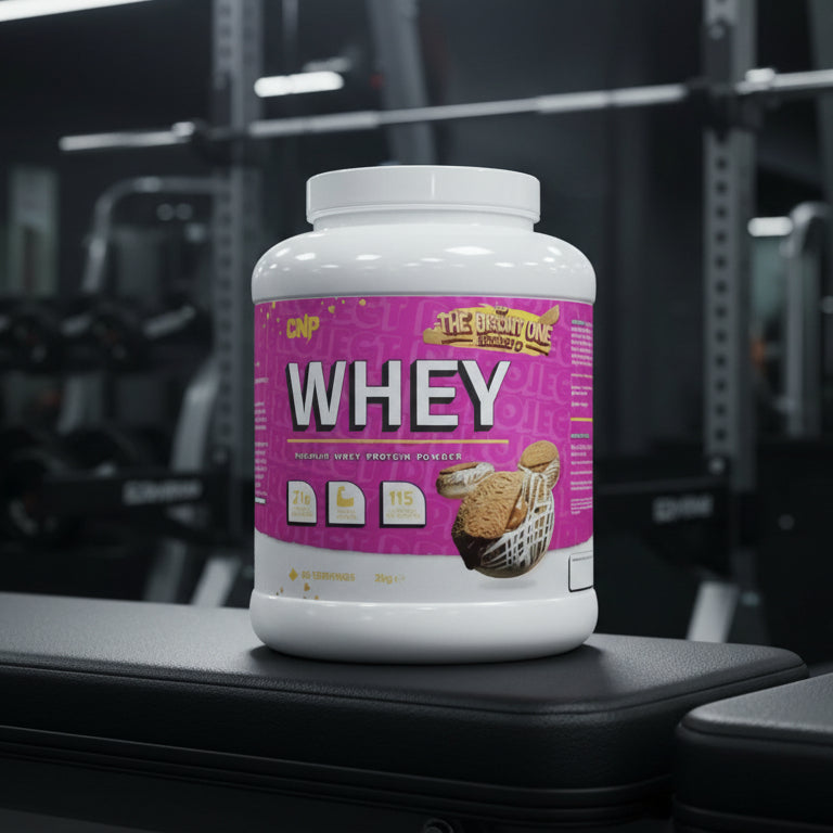 CNP Whey Protein Powder – 2kg Tub - The Biscuit