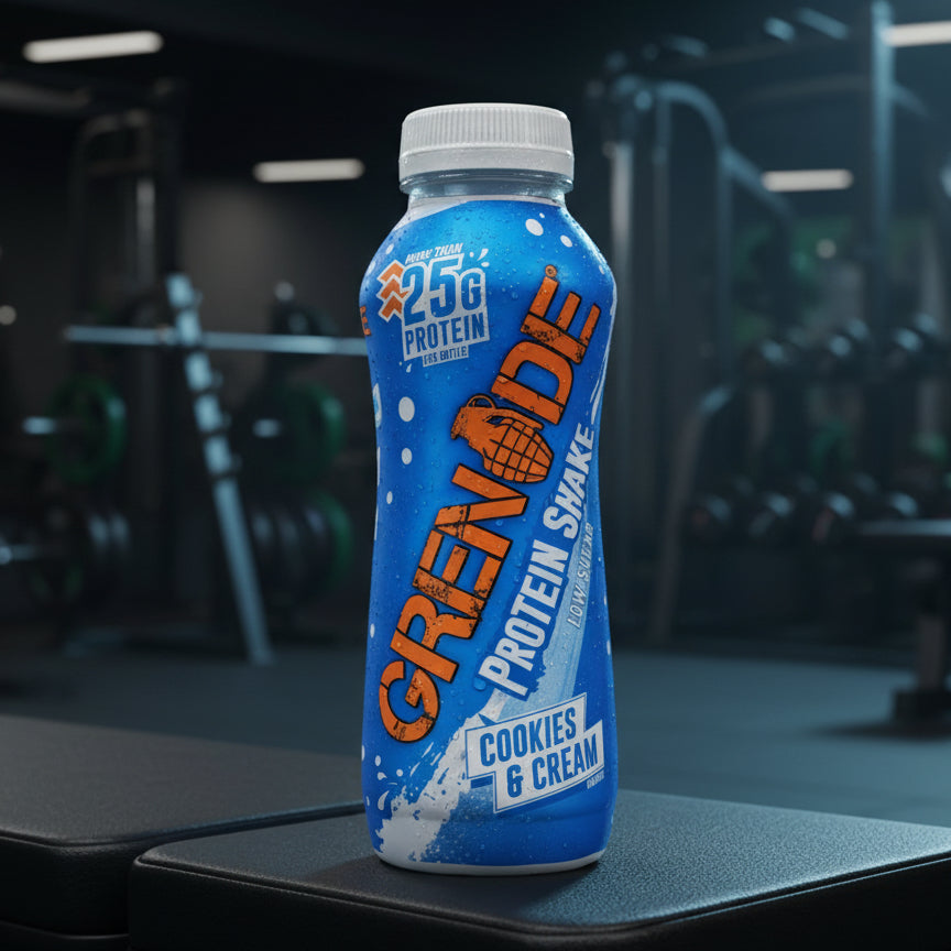 Grenade Protein Shakes – 8-Bottle Case (330ml) - Cookies & Cream