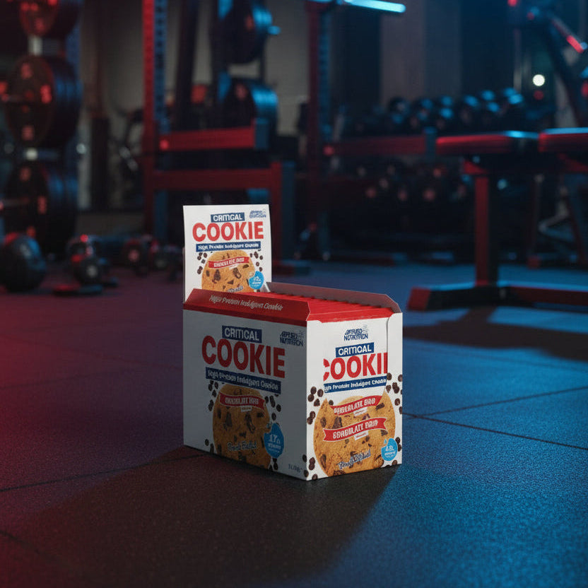 Applied Nutrition Critical Cookies – 12-Cookie Case (85g) - Chocolate Chip