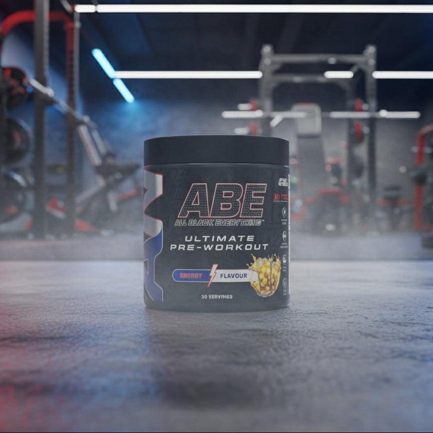 ABE Extremely Potent Pre-Workout Powder – 375g Tub - Energy Flavour