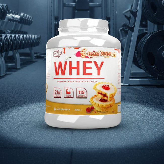 CNP Whey Protein Powder – 2kg Tub - Cherry Bakewell
