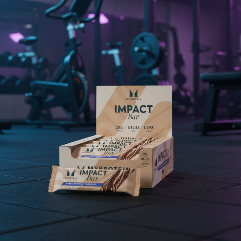 Myprotein Impact Bars – 12-Bar Case (64g) - Dark Chocolate Sea Salt