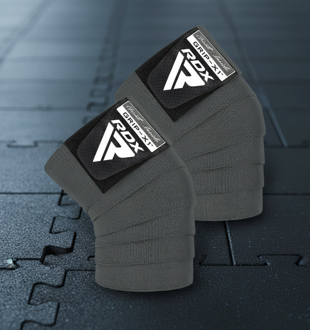 RDX Gym Knee Wraps - K1 - Grey