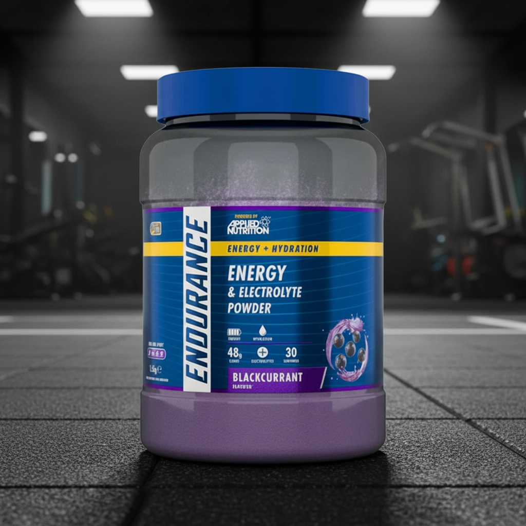Applied Nutrition Endurance & Carb Electrolyte Energy – 1.5kg Tub - Blackcurrant